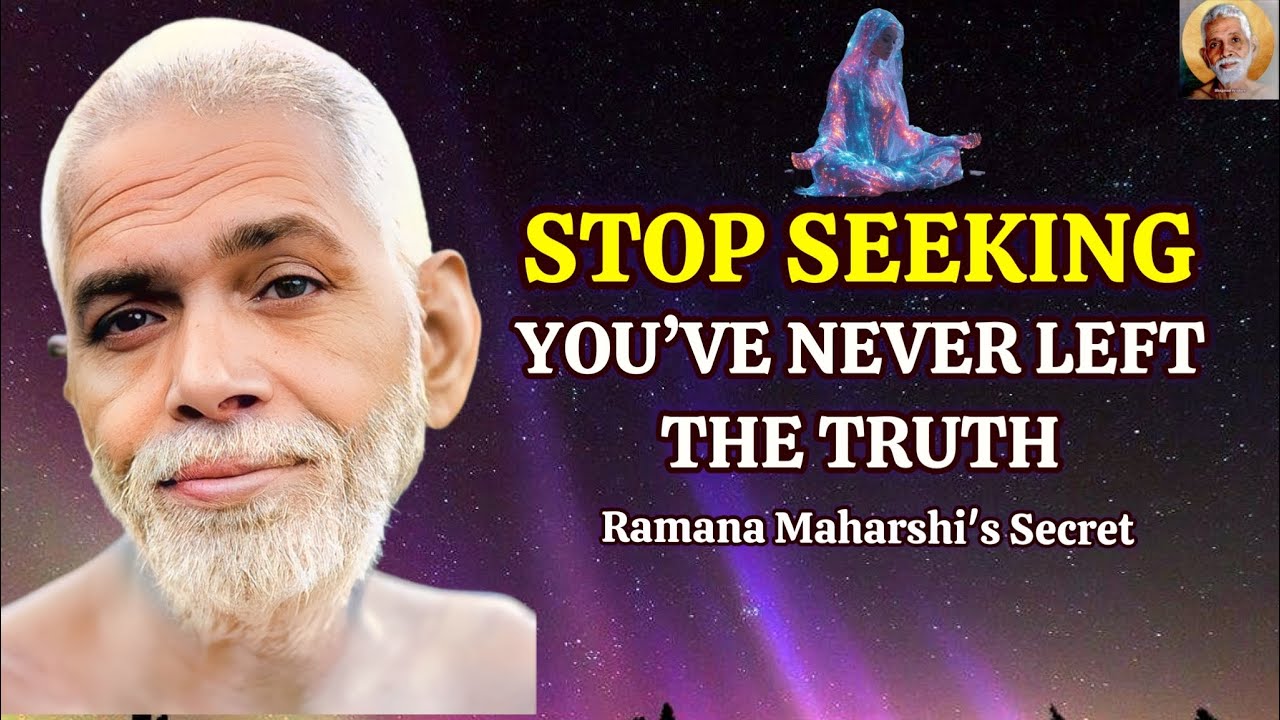 How To Experience The Supreme State Of Enlightenment (Sahaja Samadhi) - Ramana Maharshi #samadhi