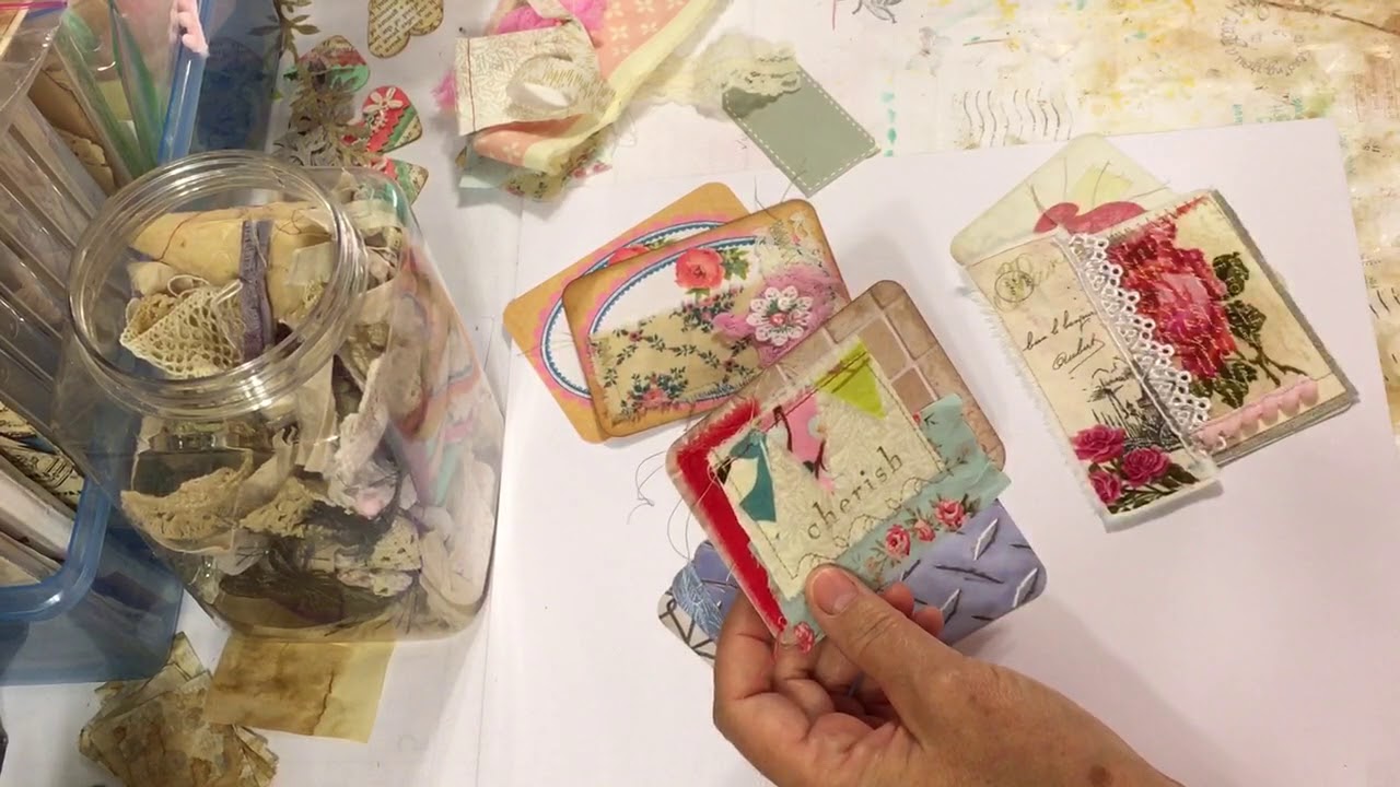 Journal Pocket Idea Using Old Project Life Cards