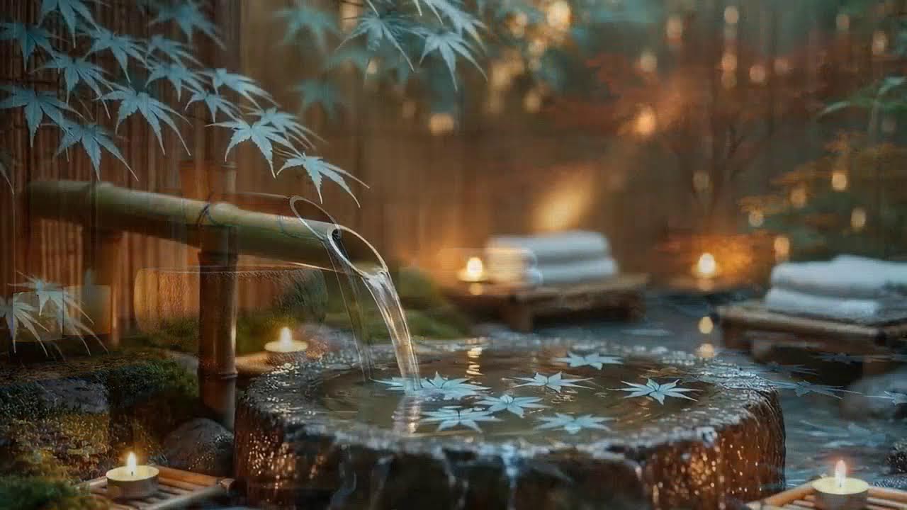 Healing Sleep Music 🌿 Relaxing Spa Soundscape with Gentle Water for Deep Rest
