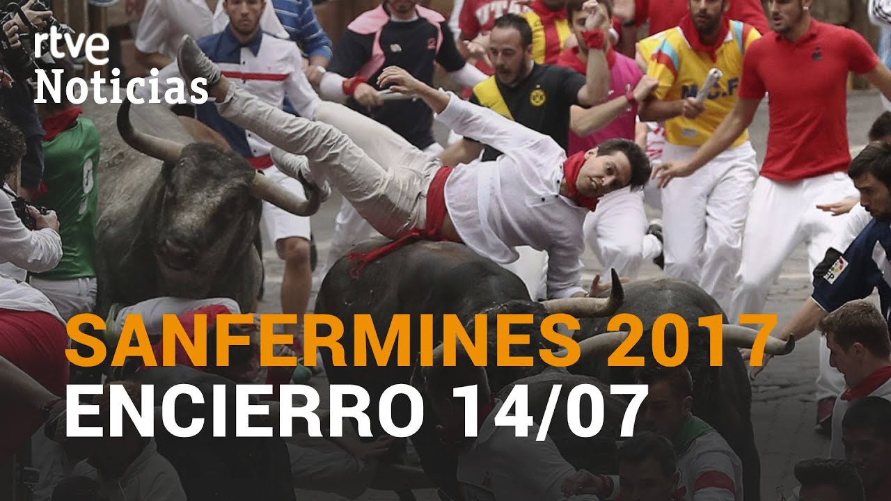 El M&Aacute;S R&Aacute;PIDO. LOS MEJORES ENCIERROS DE SAN FERM&Iacute;N | 14 de julio de 2017 | RTVE