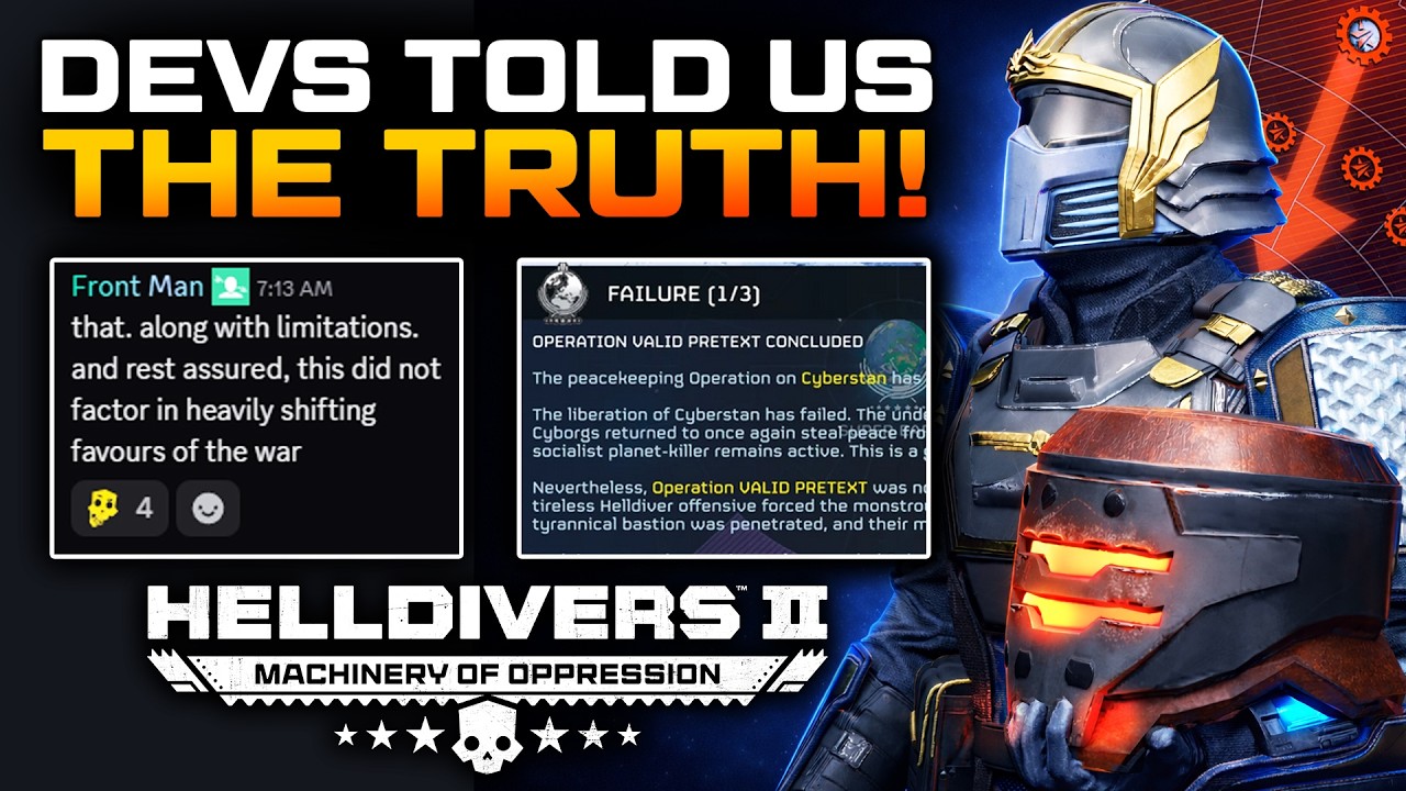 Helldivers 2 - A Cyberstan Failure & Devs Respond...