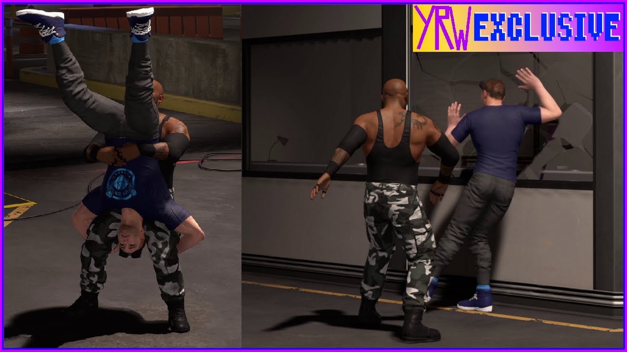 New Jack attacks DanTDM Backstage || YRW Exclusive (WWE2K25)