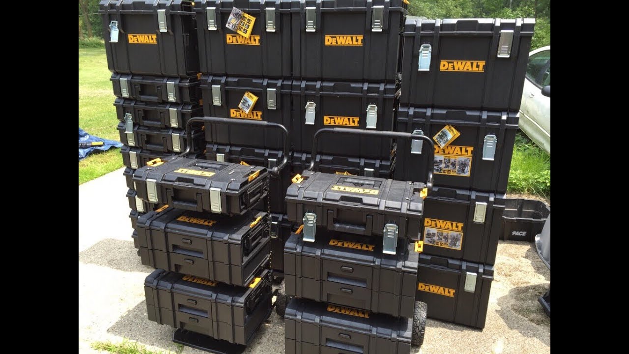DEWALT,  AS MALETAS E CAIXAS DE FERRAMENTAS MAIS TOPs. Sala Nerd 1978.