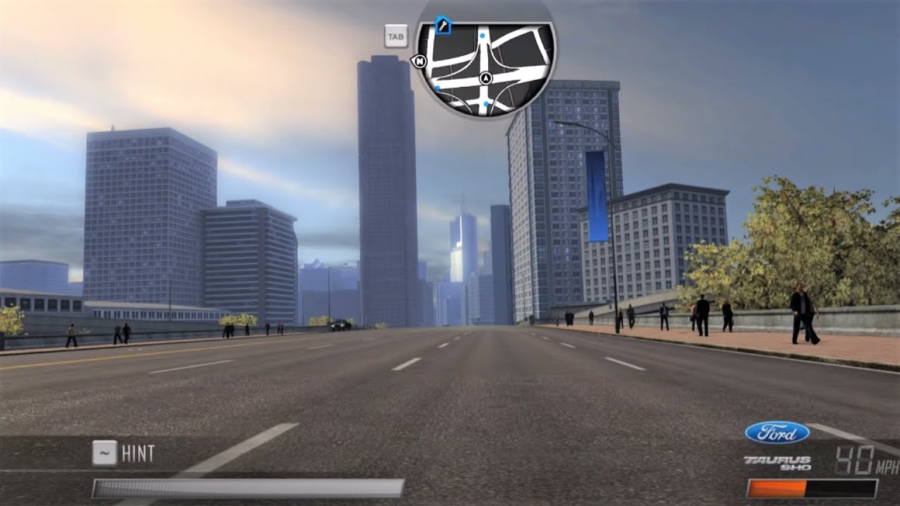 HOW BIG IS THE MAP in Driver: San Francisco? Drive Across the Map (SLOW)