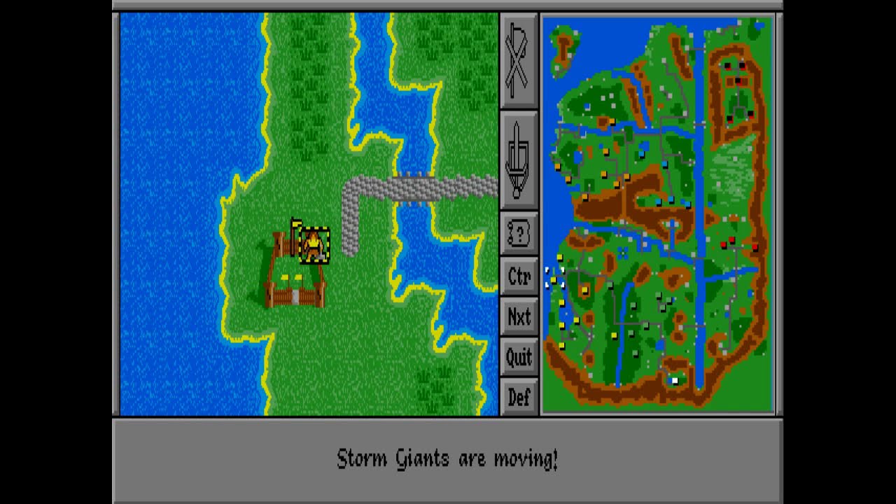 Warlords - PC DOS Game - 1990, SSG. Longplay, Complete.