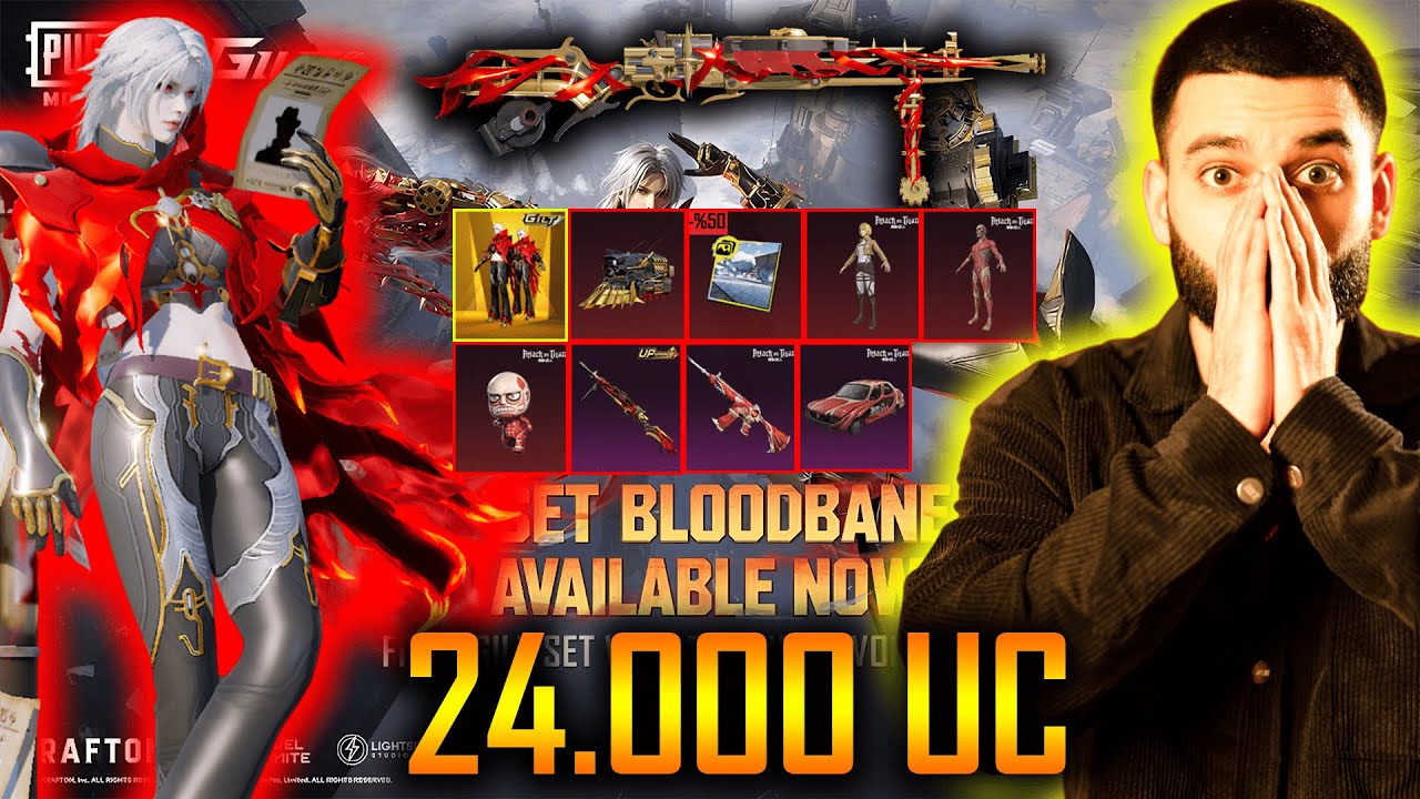 24.000 UC XƏRCLƏDİK!! 😍| OYUNDAKI HƏR ŞEYİ ALDIQ 😎 | PUBG MOBILE ...