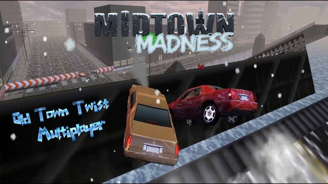 Midtown Madness 1: Old Town Twist with the Madness Crew #4 | Chaotic Bridge Fail!