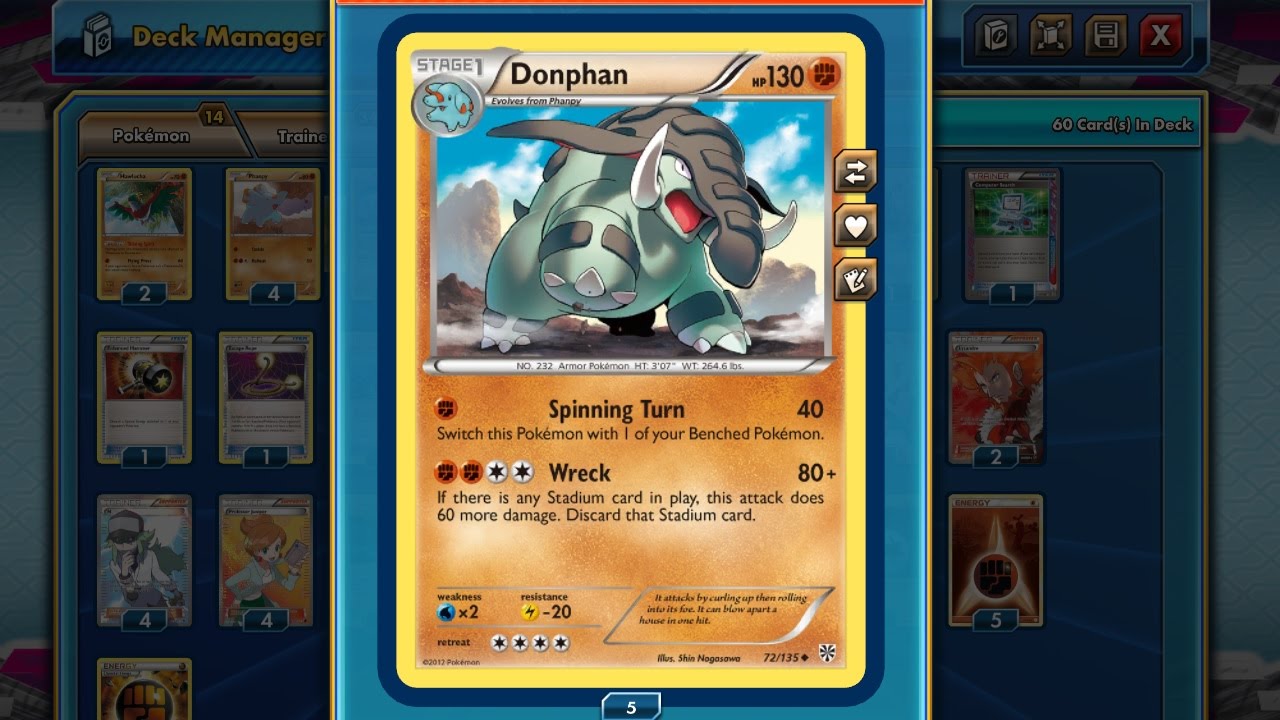 Pokémon TCG Online - Donphan Deck!