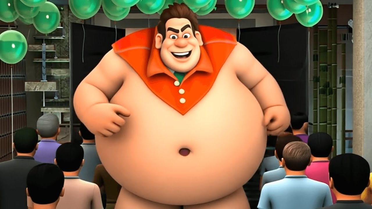 Wreck-It Ralph but it's ruined by AI