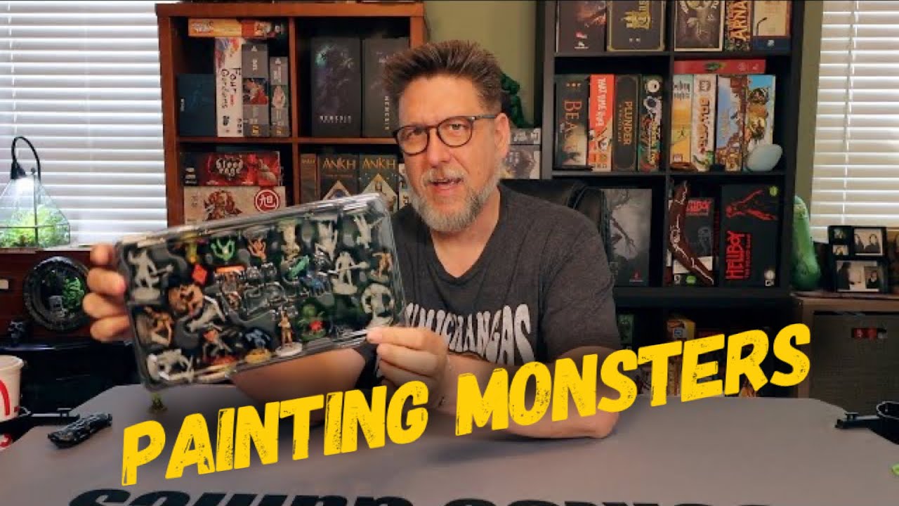 Painting The Witcher Monsters round 1