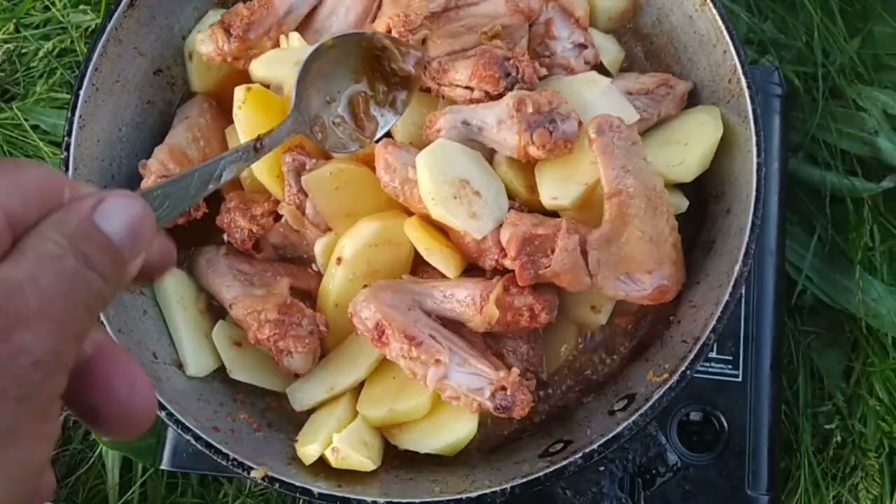 Отдых в Кусуре . Возле реки Цlацl  гlор.