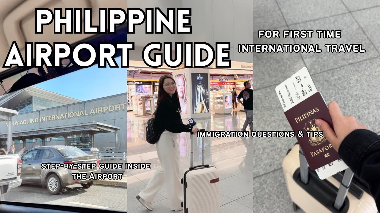 PHILIPPINE AIRPORT GUIDE FOR FIRST TIME INTERNATIONAL TRAVEL ✈️ Step-by-Step guide Immigration tips