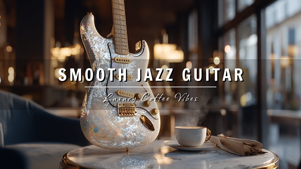 Smooth Jazz Guitar Music • Luxury Cafe Vibes | Relaxing Guitar Music