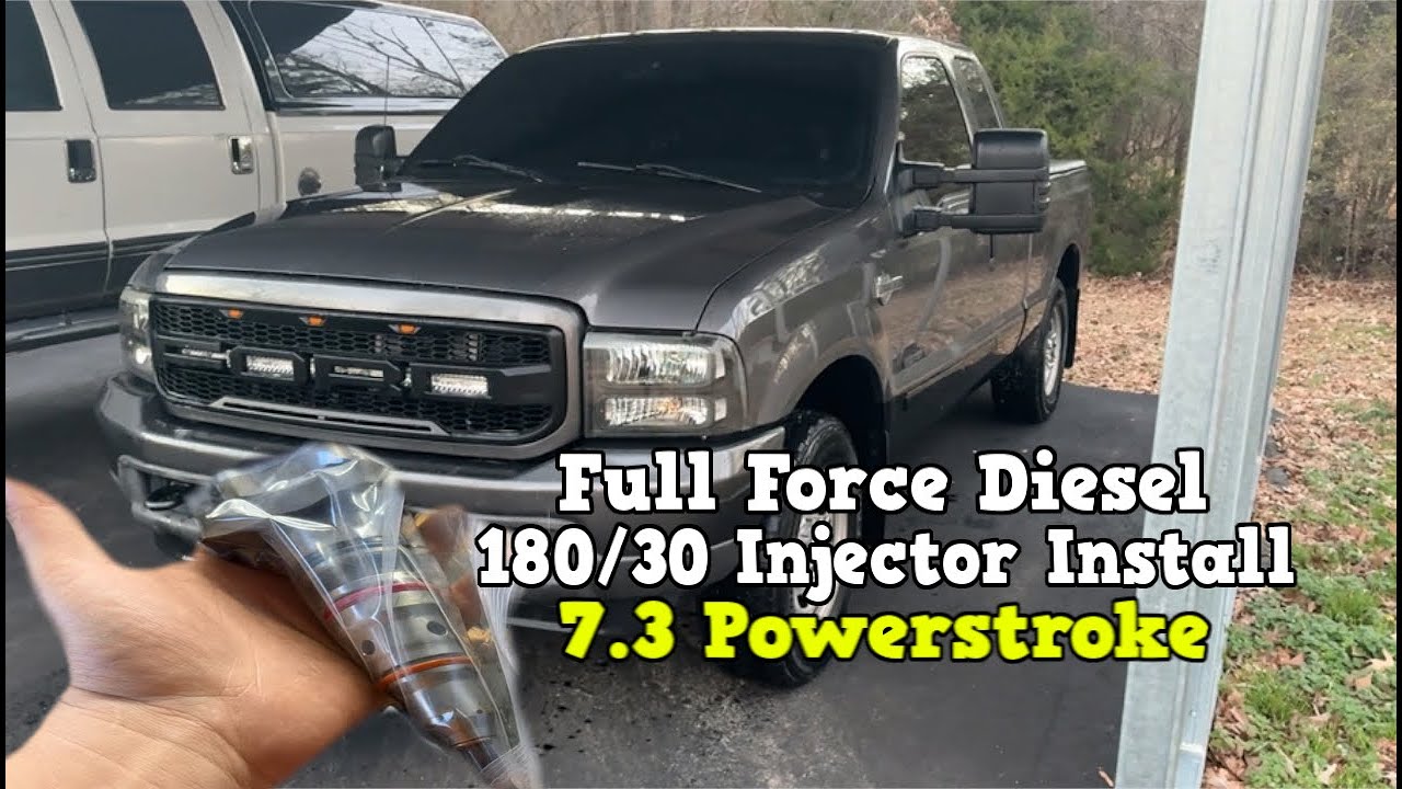 Установка форсунки FUEL FORCE DIESEL STAGE 1.5 180/30 7.3 POWRSTROKE 400 л.с., модернизация