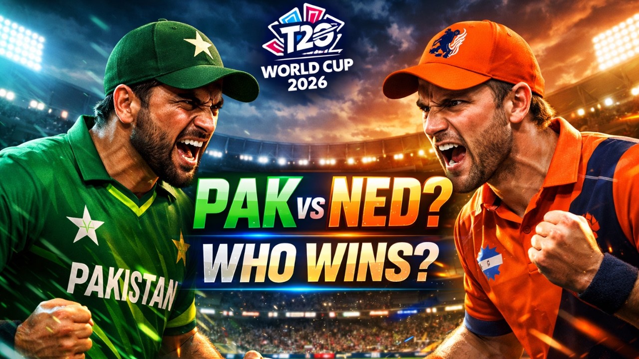 Pakistan vs Netherlands T20 World Cup 2026 🔥 Match Prediction | Cricket 26 Gameplay