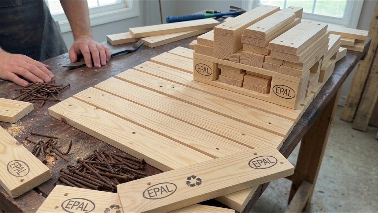 Billions are Missing This Genius Pallet Wood Idea!