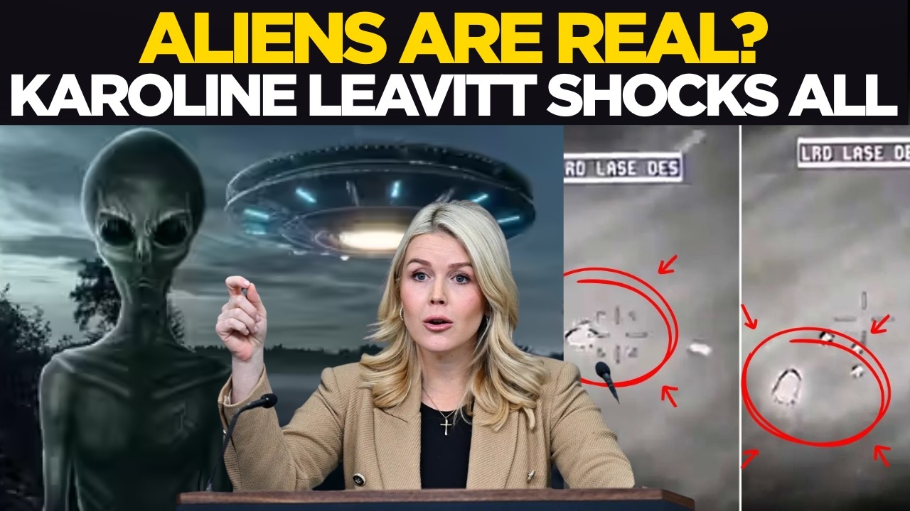 US News Live | Trump Admin Believes Aliens Are Real After Obama Remarks? |Karoline Leavitt Responds