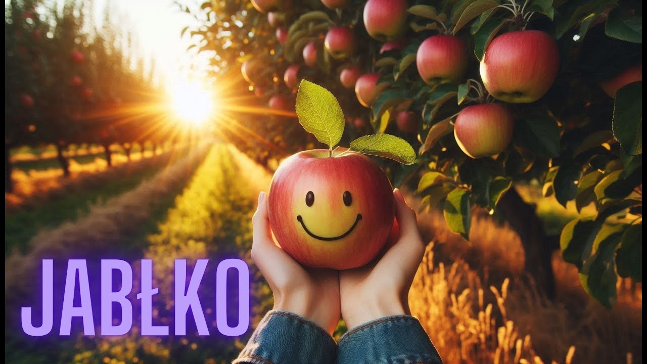 Jabłko, jabłuszko - Światowy Dzień Jabłka - piosenka dla dzieci na 28 września 🌞 Skarbnica Melodii