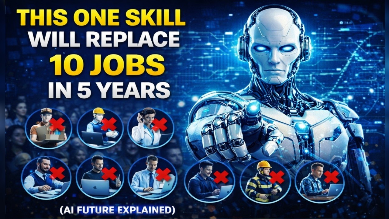 This One Skill Will Replace 10 Jobs In The Next 5 Years AI Future Explained