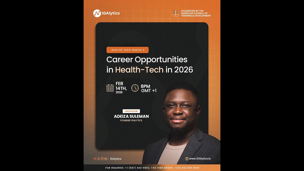 Career Opportunities in Health-Tech in 2026 – Skills You Need to Land a Job