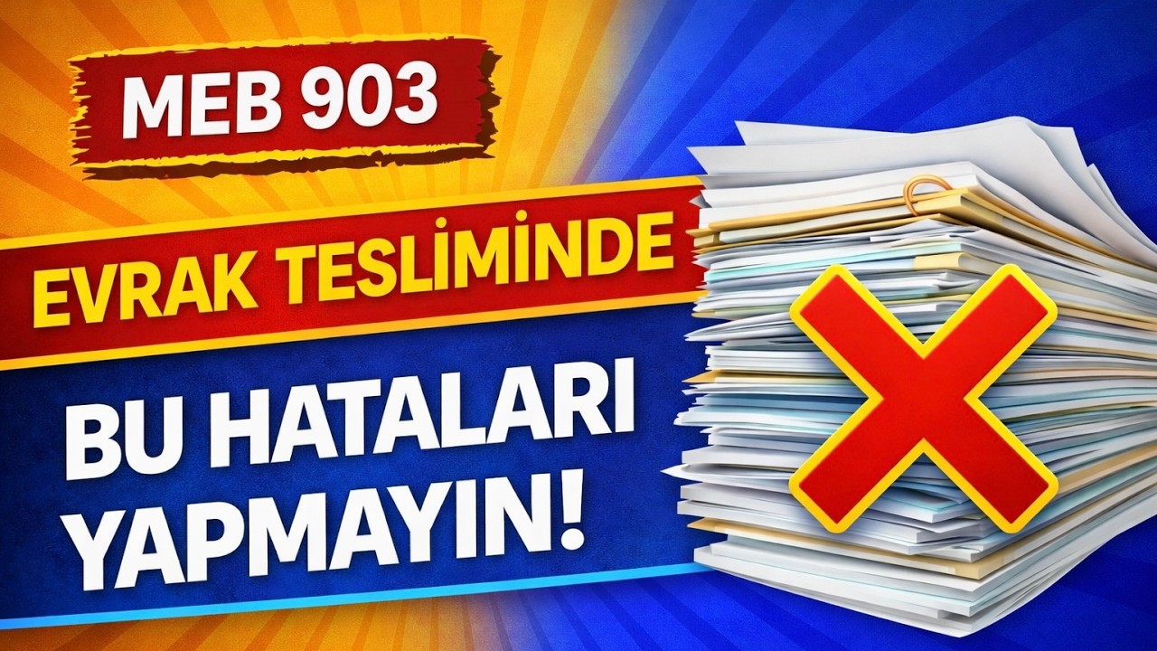 Meb Personel Alım Evrak Teslim Süreci