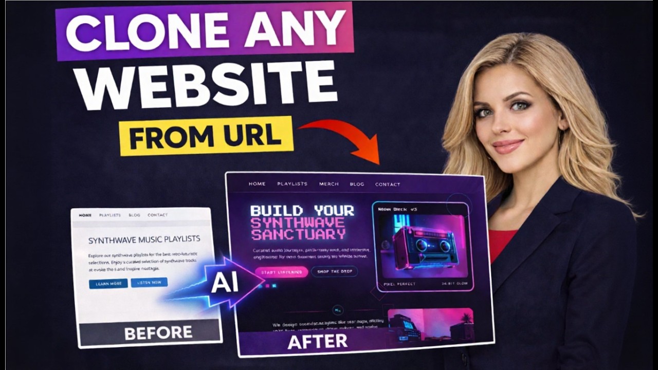 How To Clone Any Website Using AI in 2026 (No Coding Required)