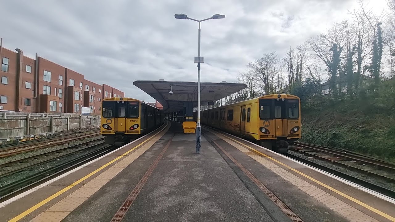 Spring for us, late Autumn for the 507s - Merseyrail 4th April 2024