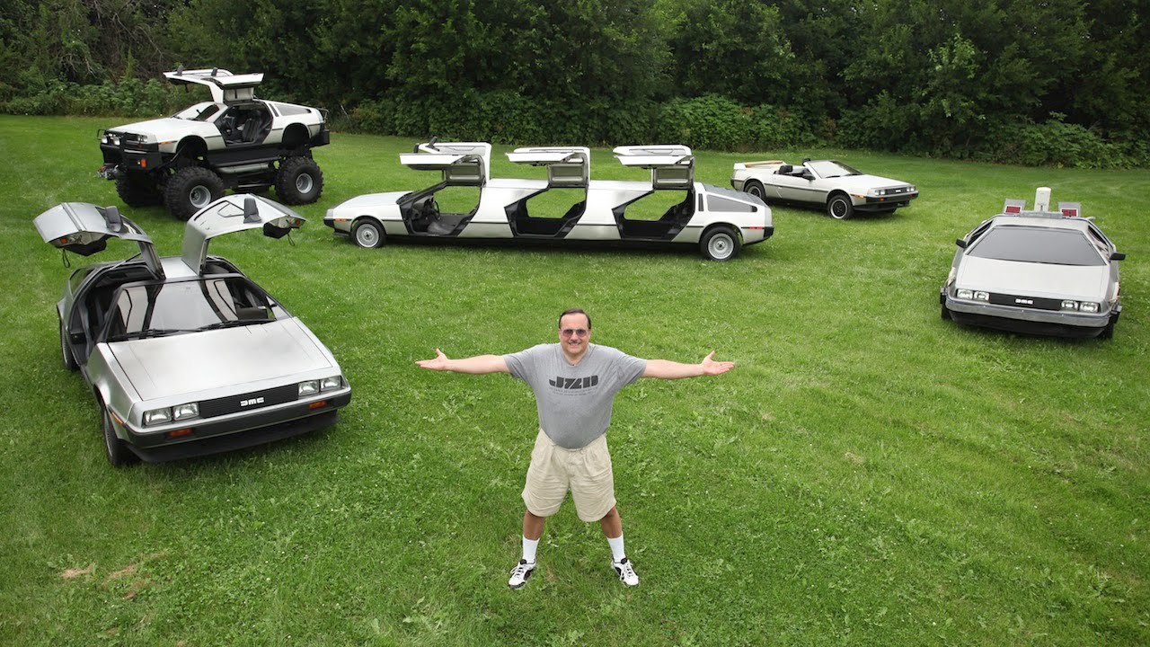 Man Transforms 'Back To The Future' Cars Into Bizarre Creations
