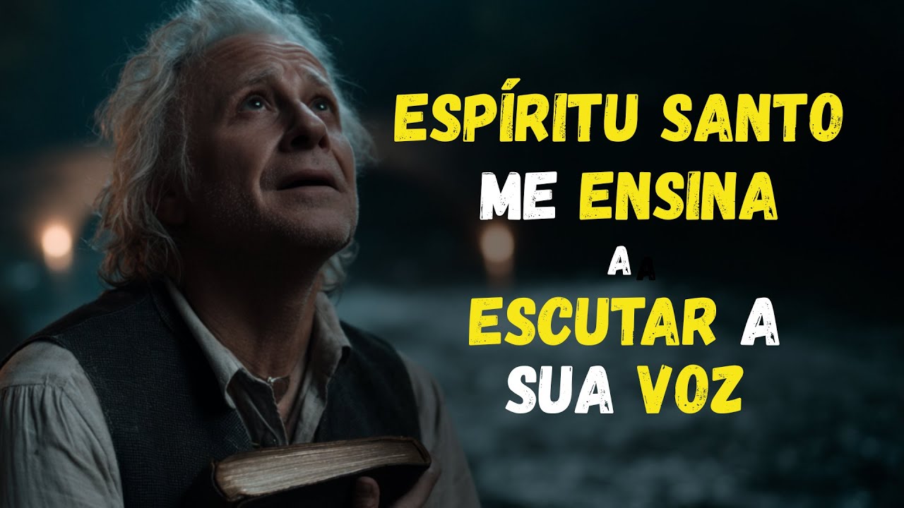 ESPÍRITU SANTO me ENSINA a ESCUTAR a sua VOZ com CLAREZA