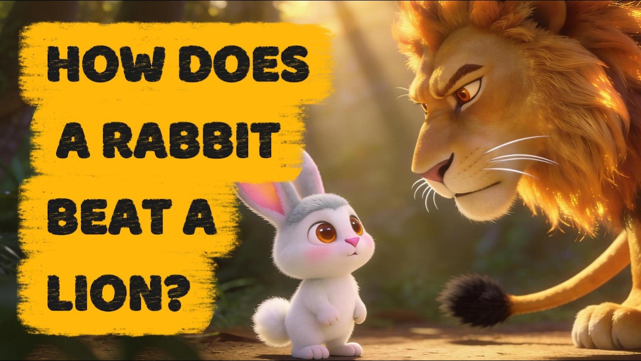 Can a Tiny Rabbit Beat a Lion? | Panchatantra Stories