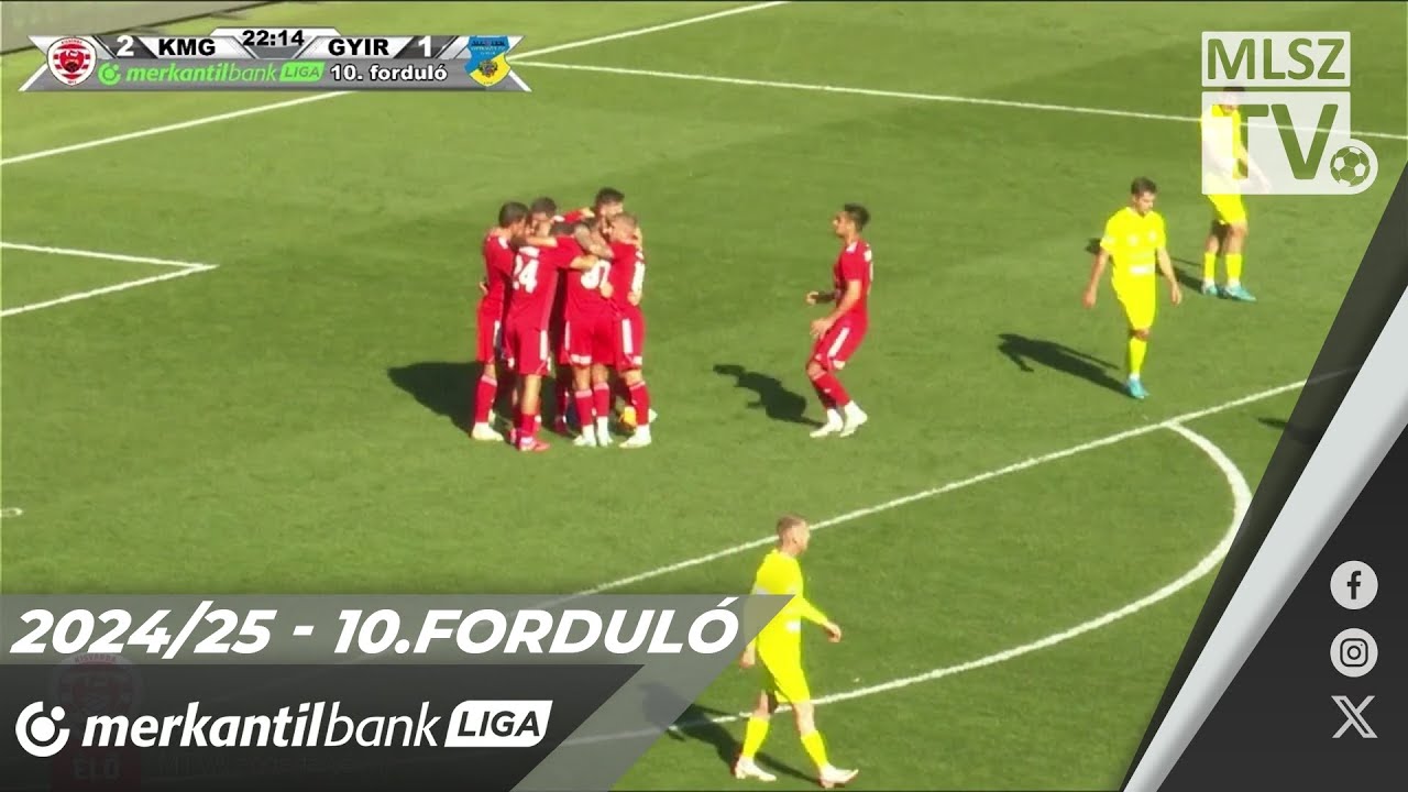 Kisvárda Master Good - Gyirmót FC Győr | 6-4 (5-1) | Merkantil Bank Liga NB II. | 10. forduló