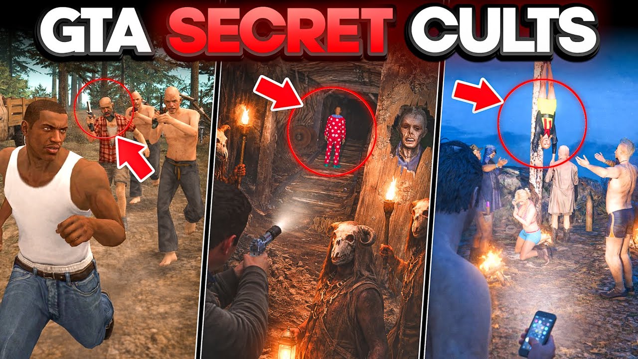 10 *DANGEROUS* Cults in GTA Games You Don't Know