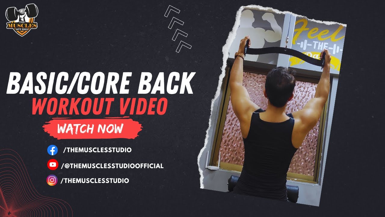 Basic Back Workout | The Muscles Studio