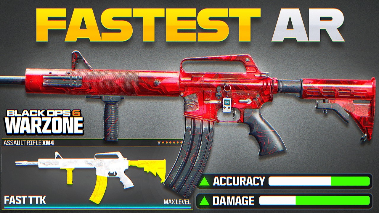 I Built the FASTEST TTK XM4 in WARZONE BO6! (Best AR Meta Loadout & Class Build for Warzone 4)