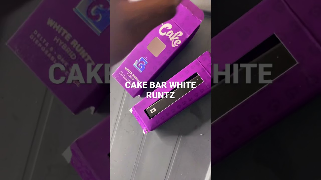 WHITE RUNTZ CAKE BAR REVIEW 👀