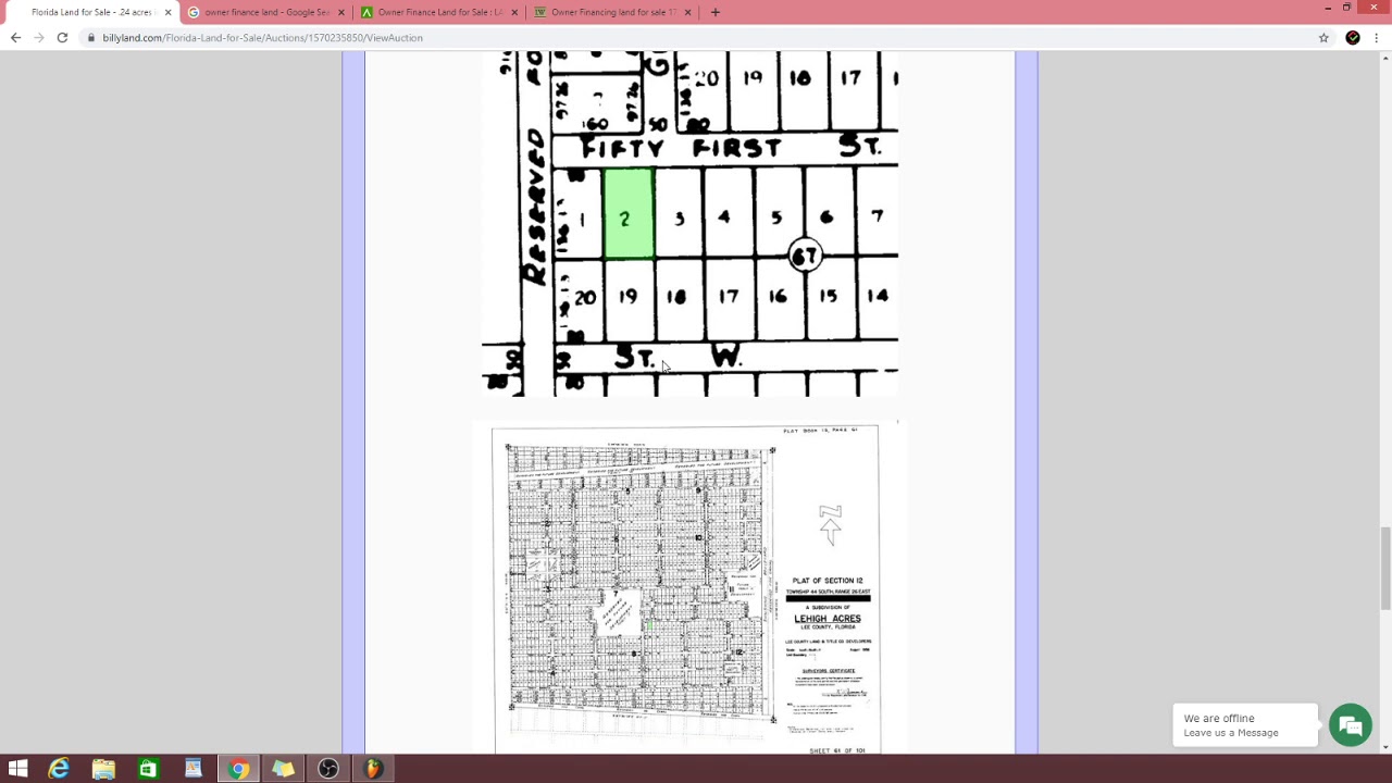 How to buy land with no credit check or qualifications. Low monthly Payments