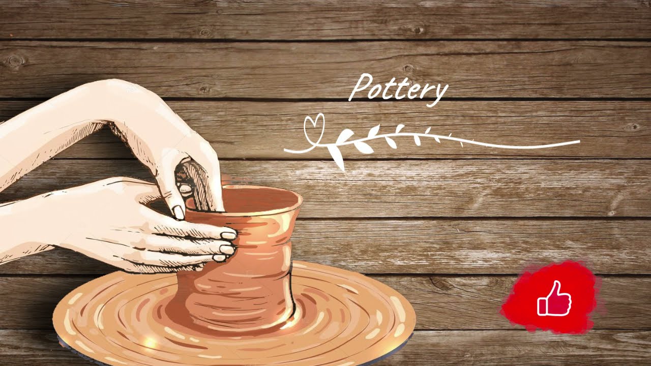 making  pottery ||بداياتي في تعلم الفخار