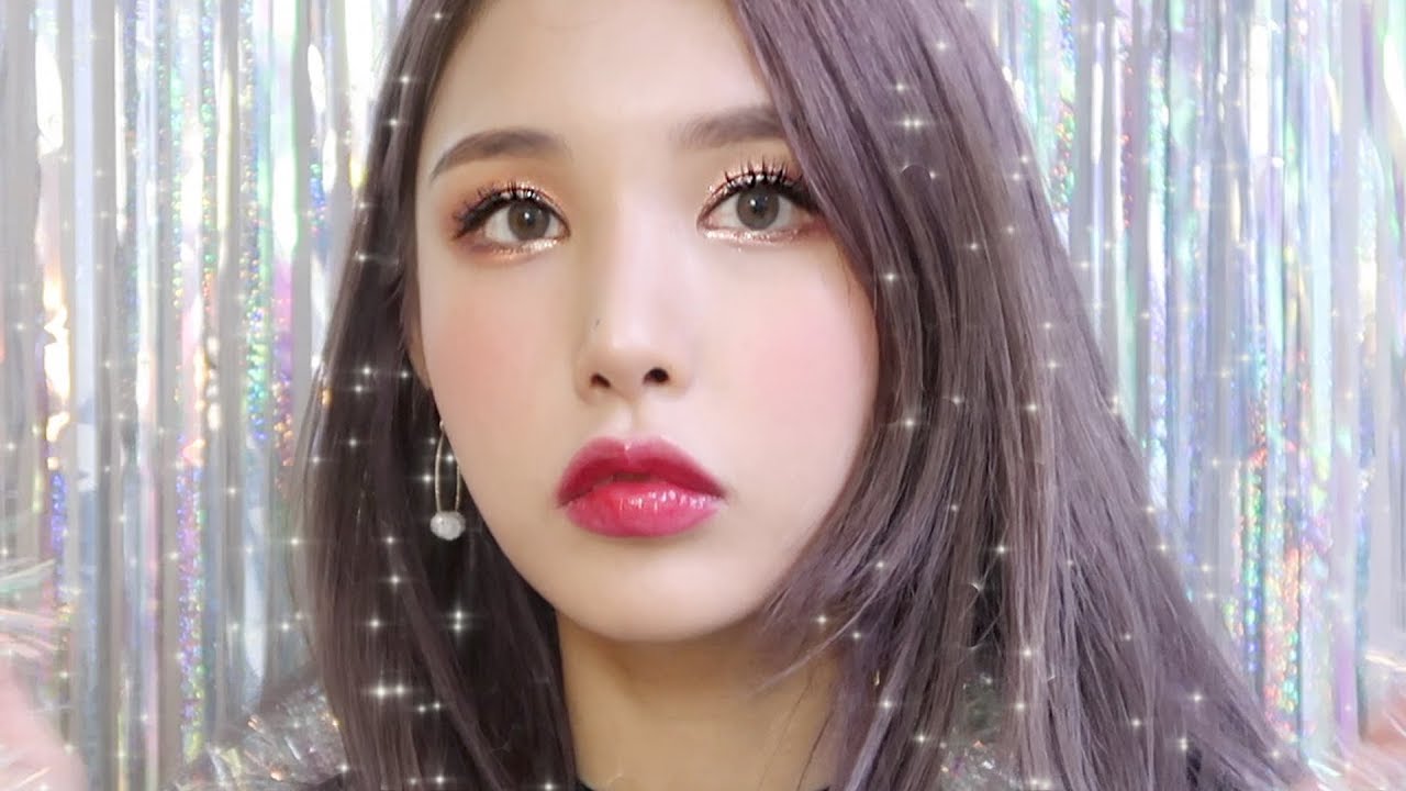 ✨반짝반짝✨ 연말 메이크업🔮 (외국인 남자친구와의 첫 만남 그리고 같이 밖에 나가면 생기는 일..! 이야기해요) | 장이나 Jang E Na