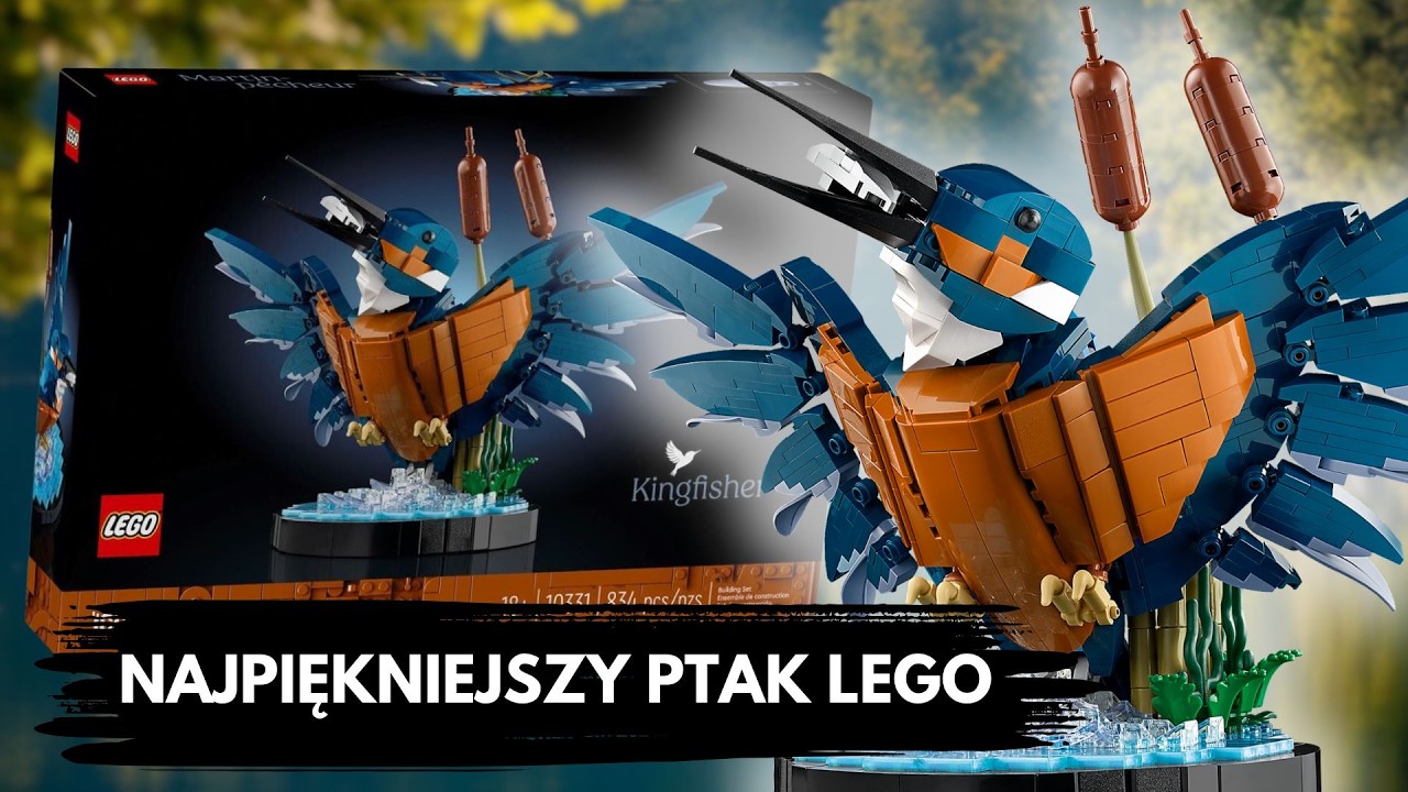 Niesamowity Zimorodek z Klocków! Lego Kingfisher 10331 Recenzja