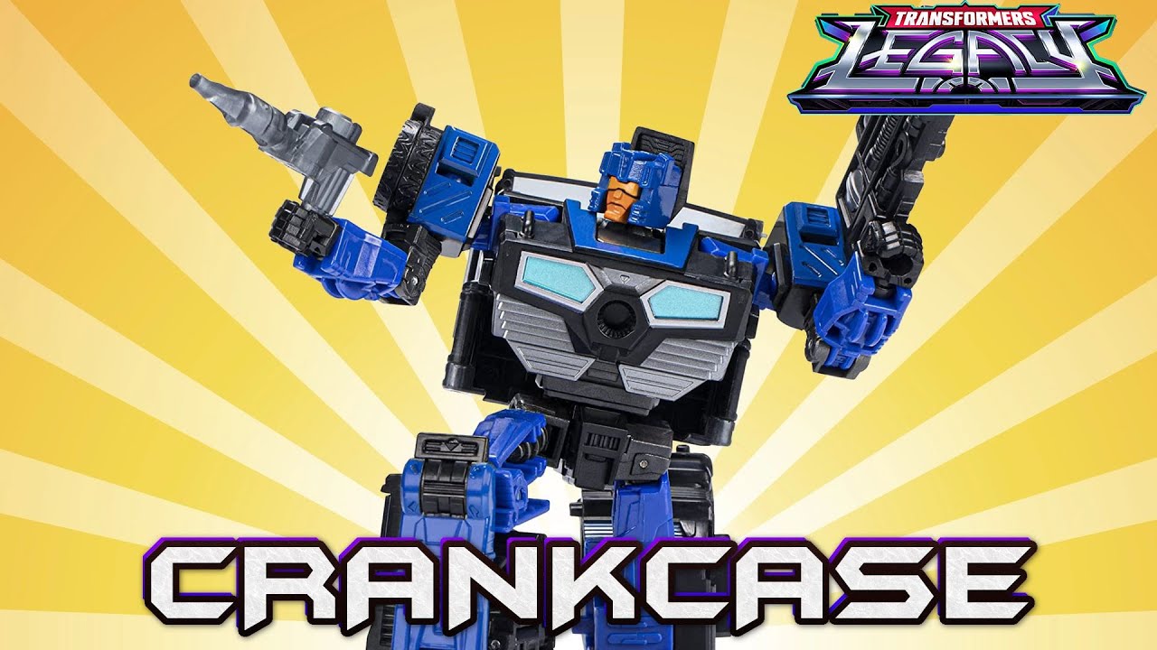 Transformers Legacy Deluxe Crankcase | VIDEO REVIEW
