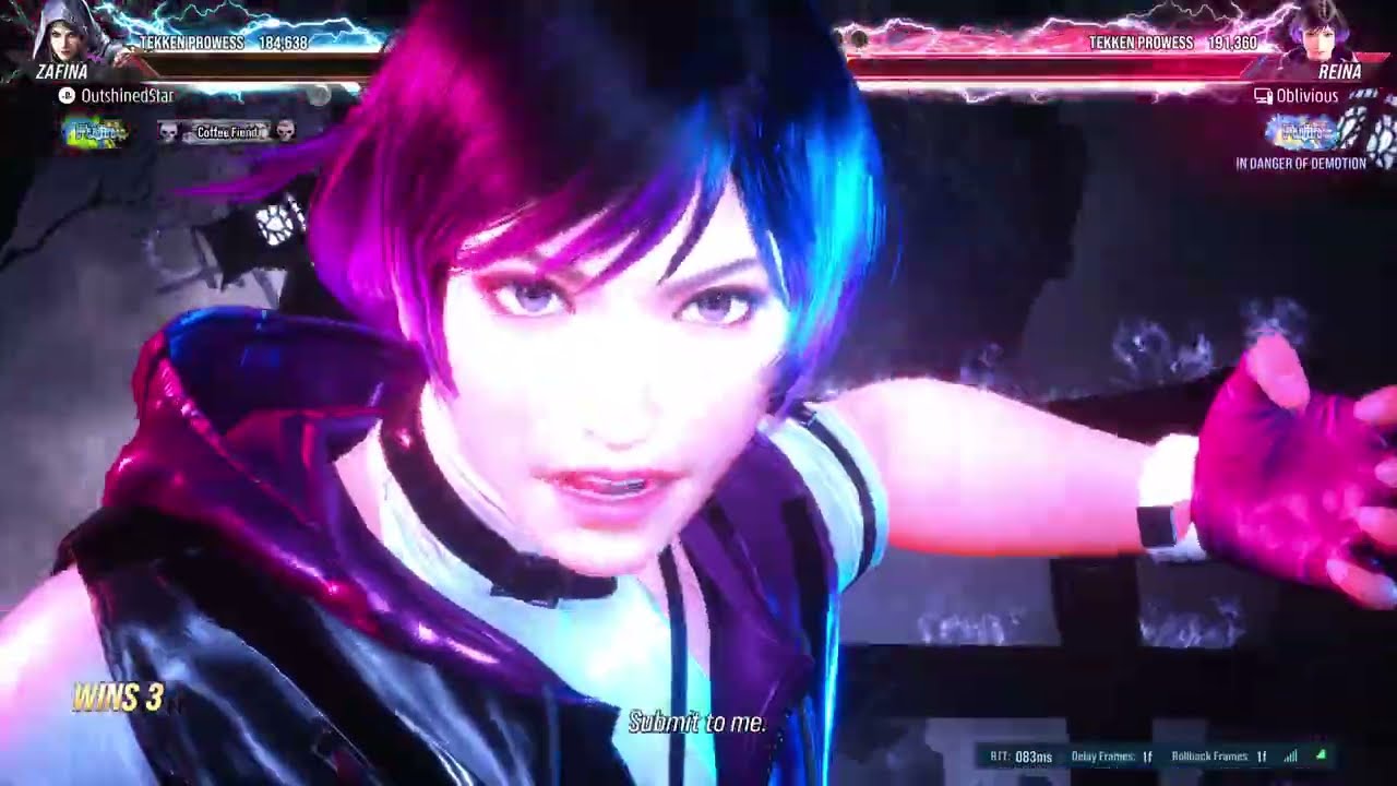 Psylocke(fina) Vs Reina Full Matchup