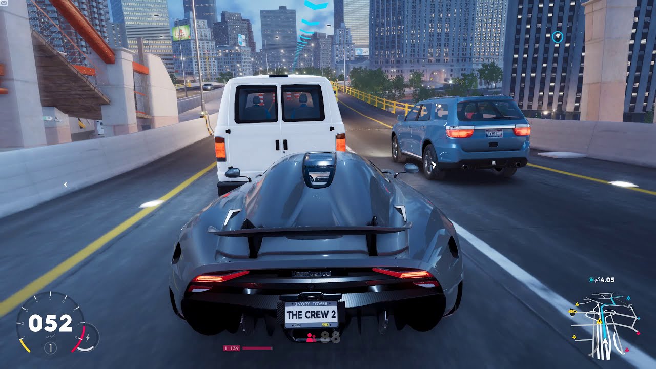 The Crew 2 | KOENIGSEGG REGERA | ميامي إلى نيويورك - Trip from Maiami to New York