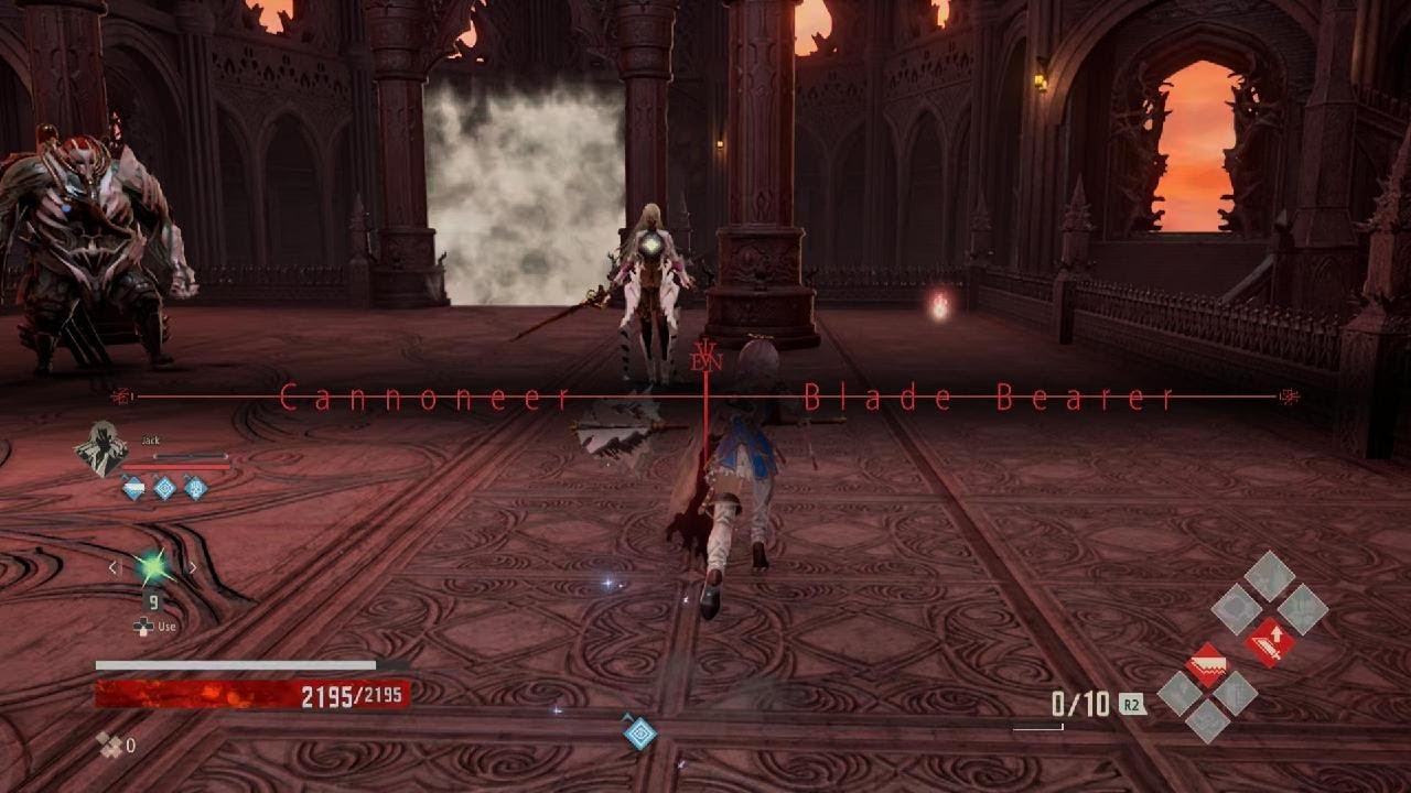 Code Vein (PS5) - Cannoneer & Blade Bearer Double Boss Fight