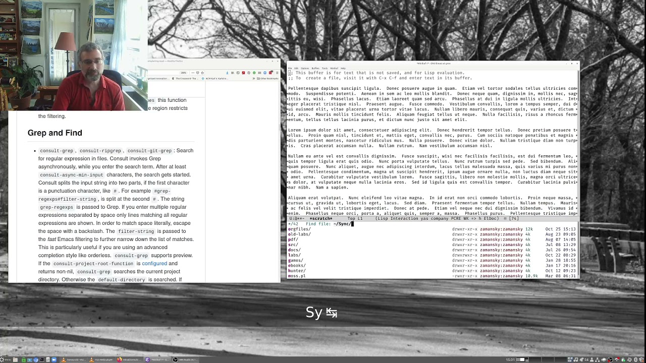 Using Emacs Episode 80 - Vertico, Marginalia, Consult, and Embark