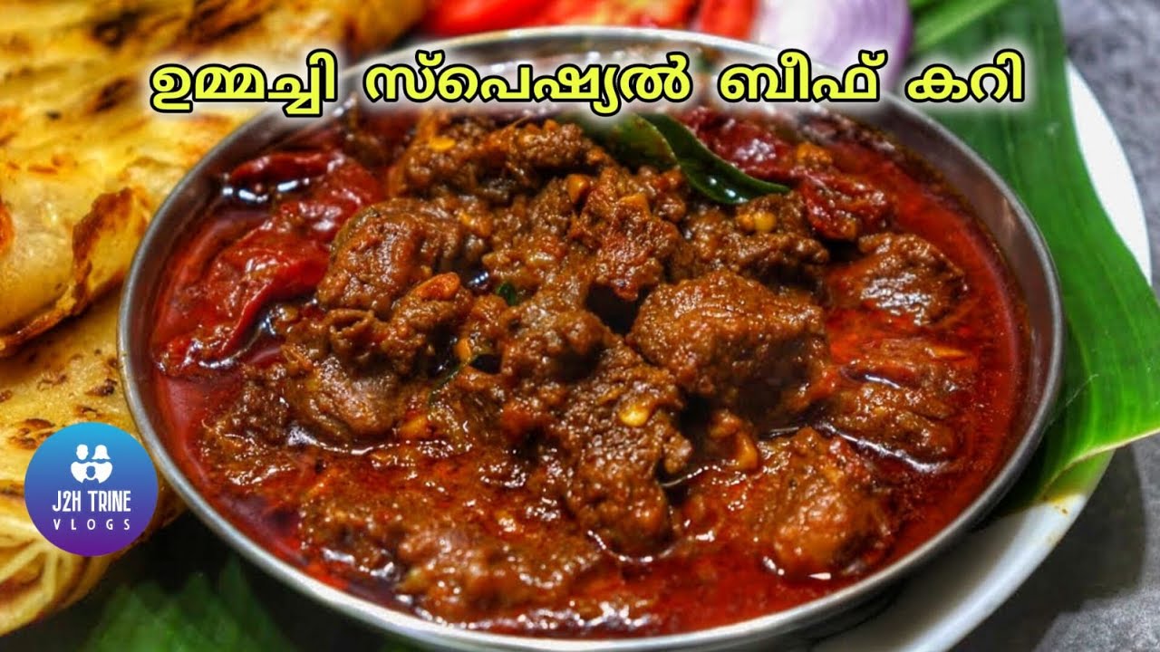 Nadan Beef Curry | Authentic Kerala Style Beef Curry Recipe Malayalam | Home Style | J2H Trine Vlogs