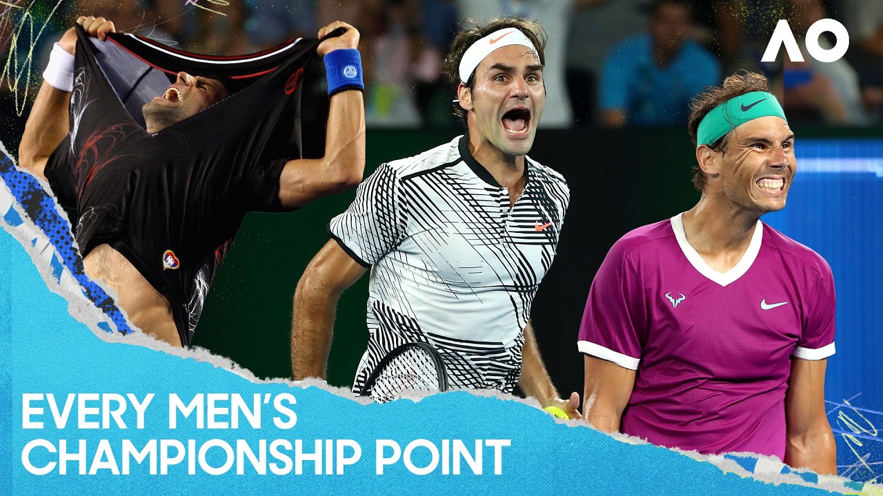 Every Men's Championhip Point This Century | Australian Open