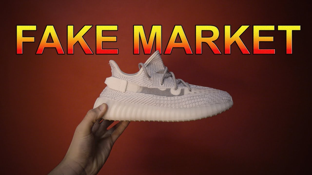 Recensione Yeezy Boost 350 V2 Static Reflective del FAKE MARKET!