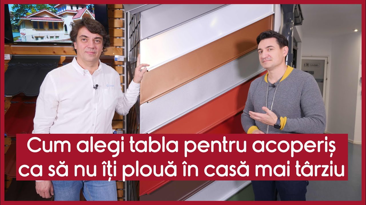Cum alegi tabla pentru acoperiș ca să nu îți plouă în casă mai târziu - CASEBUNE.RO