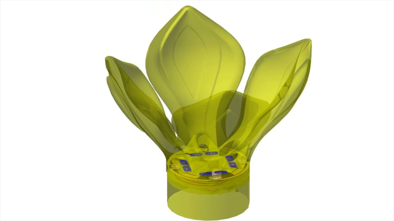 Aurora Luminaire, A Fully Additively manufactured luminaire by NeoTech AMT