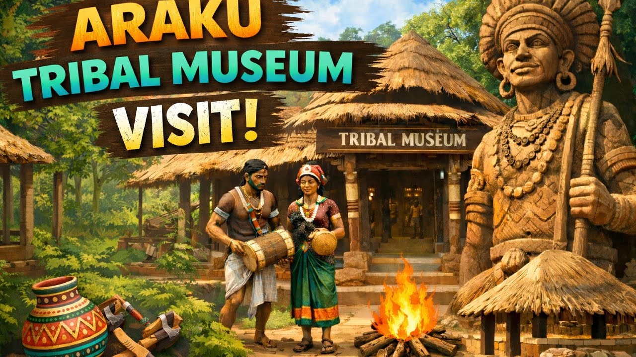 Inside Araku Tribal Museum 😍 | Tribal Life, Art & History
